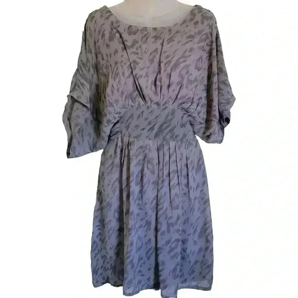 Walter Baker Dresses & Skirts - W118 by Walter Baker Tie Waist Dress With Wing Sleeve Women Size M Cottagecore